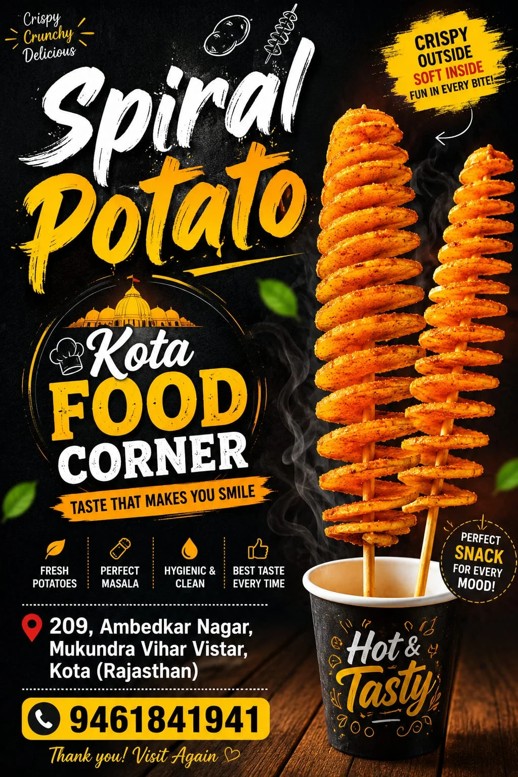 Spiral Potato Special
